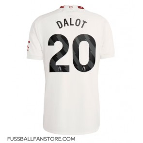 Manchester United Diogo Dalot #20 Replik 3rd trikot 2023-24 Kurzarm